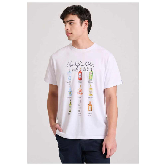 Funky Buddha Ανδρική κοντομάνικη μπλούζα Funky Buddha Ανδρική κοντομάνικη μπλούζα